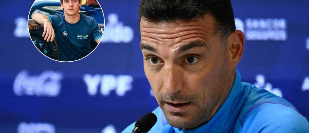 La particular opini&oacute;n de Scaloni sobre la "Colapinto man&iacute;a"