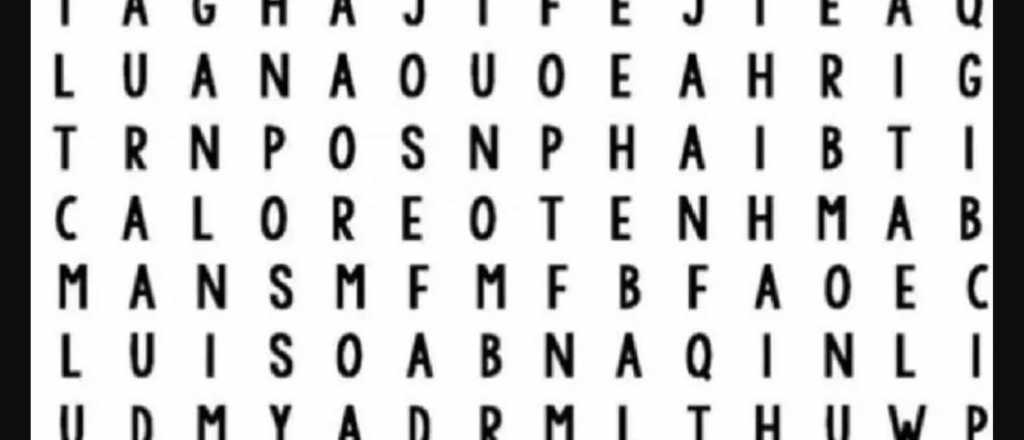 &iexcl;Solo para habilidosos! &iquest;Encontr&aacute; tu nombre oculto en la imagen?