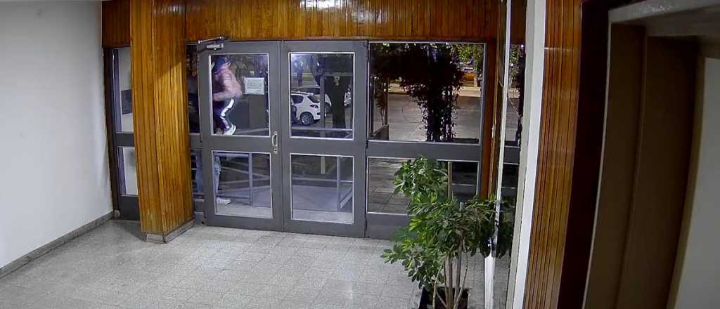 Video: as&iacute; roban en las torres del Barrio Unimev de Guaymall&eacute;n