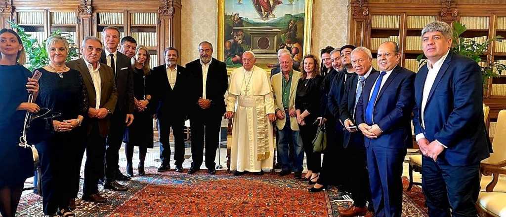 El Papa recibió a la CGT y les dijo cuándo podría venir a Argentina