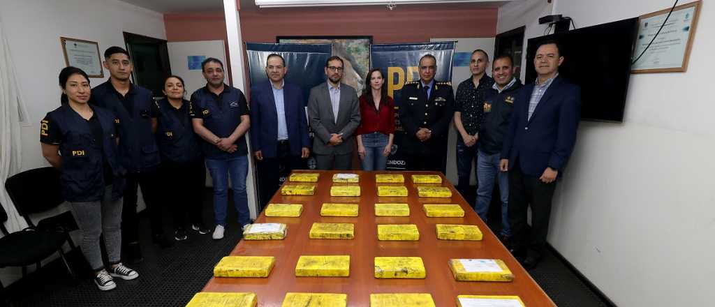 Secuestraron en Mendoza 26 kilos de coca&iacute;na y hay 9 detenidos