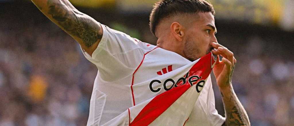 Video: el gol de Lanzini con el que River festej&oacute; ante Boca
