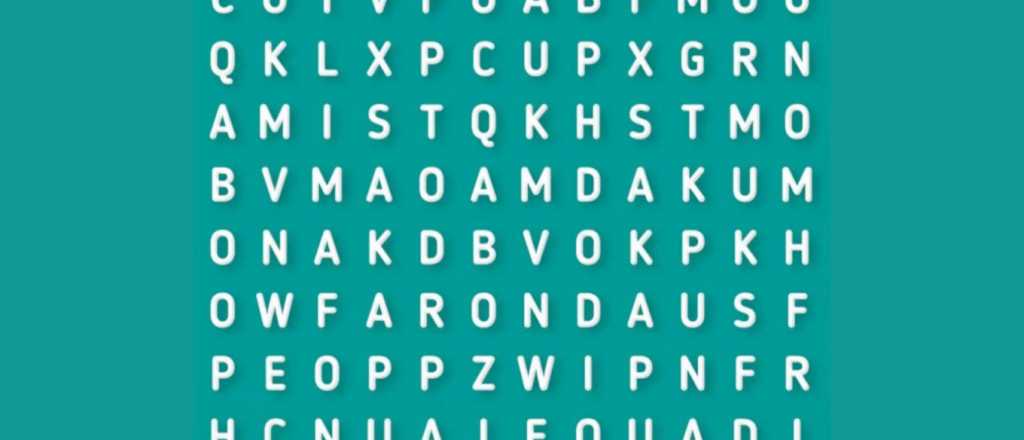 Sopa de letras: &iquest;pod&eacute;s encontrar la palabra "tr&eacute;bol"?