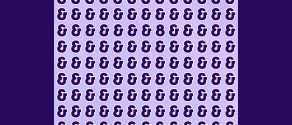 Test mental: ¿cuál es el símbolo diferente que hay en la imagen?