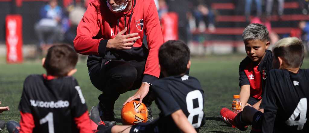 Capacitación para pibes de San Martín dictada por Newell's