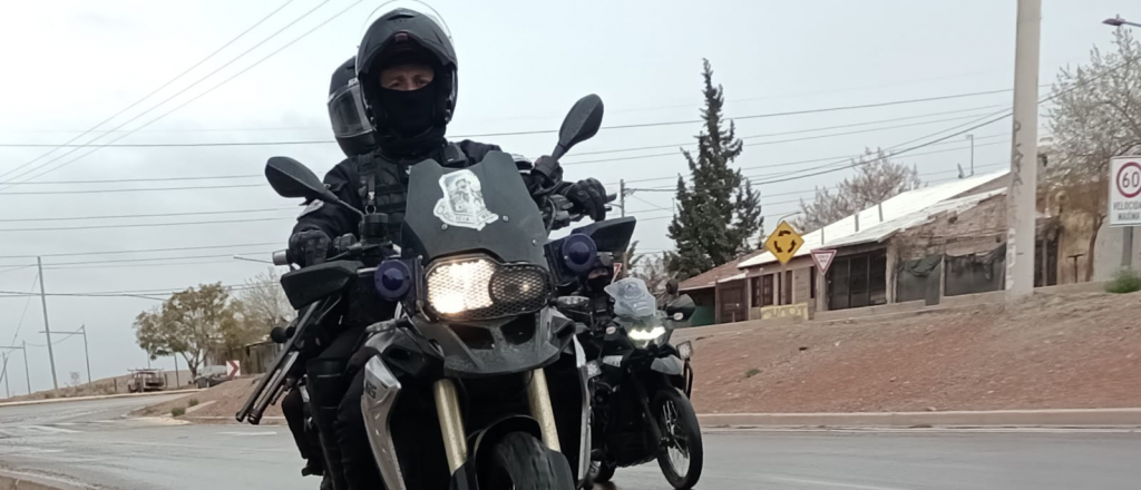 Manejaba una moto robada y fue detenido en Las Heras