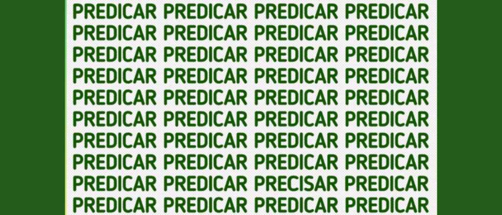 Sopa de letras: &iquest;d&oacute;nde est&aacute; la palabra diferente de la imagen?