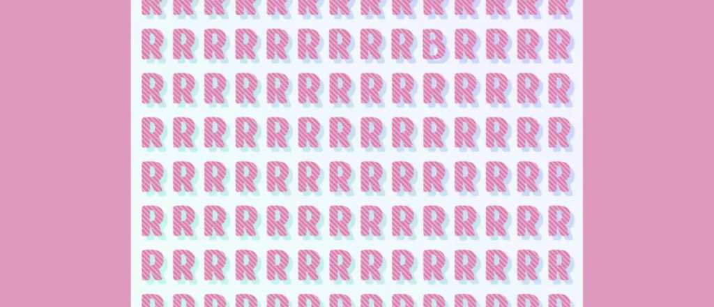 &iexcl;Solo para habilidosos! &iquest;Cu&aacute;l es la letra diferente de la imagen?