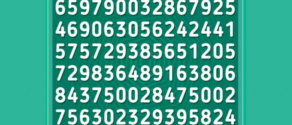 Sopa de n&uacute;meros: &iquest;d&oacute;nde se oculta el n&uacute;mero "127 en la imagen?