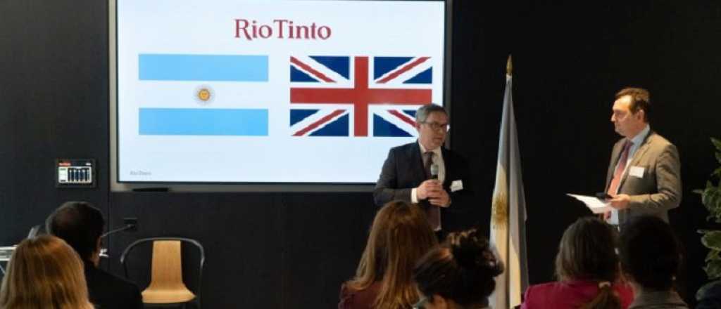Desde Londres, Minera R&iacute;o Tinto mostr&oacute; inter&eacute;s por invertir en Mendoza