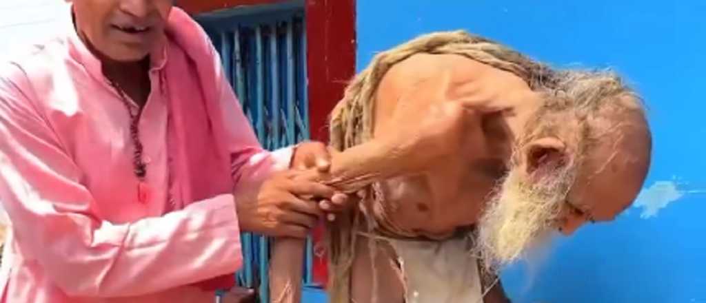 Videos: hallaron en una cueva a un anciano que asegura tener 188 a&ntilde;os 