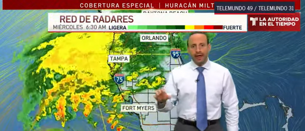 En vivo: cobertura especial por la llegada del hurac&aacute;n Milton a Florida
