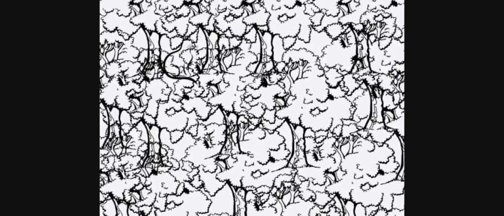 Prob&aacute; tu visi&oacute;n y encontr&aacute; el gato que est&aacute; oculto entre los &aacute;rboles