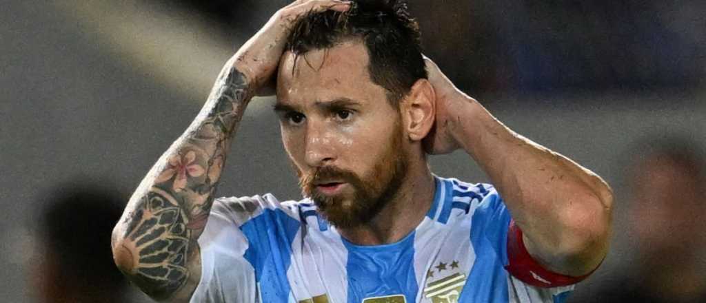 Messi se pierde la doble fecha ante Uruguay y Brasil