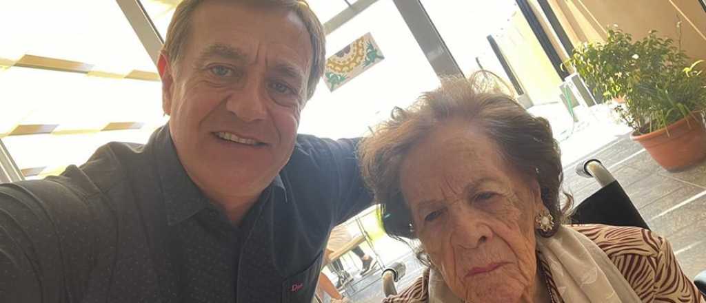 El adi&oacute;s de Rodolfo Suarez a su mam&aacute; "Chicha", que muri&oacute; a los 100 a&ntilde;os