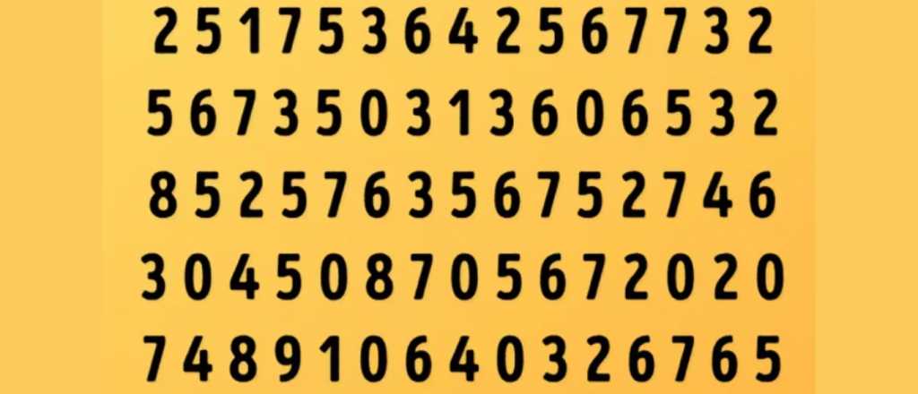 &iexcl;Solo para habilidosos! &iquest;D&oacute;nde se oculta el n&uacute;mero 9?