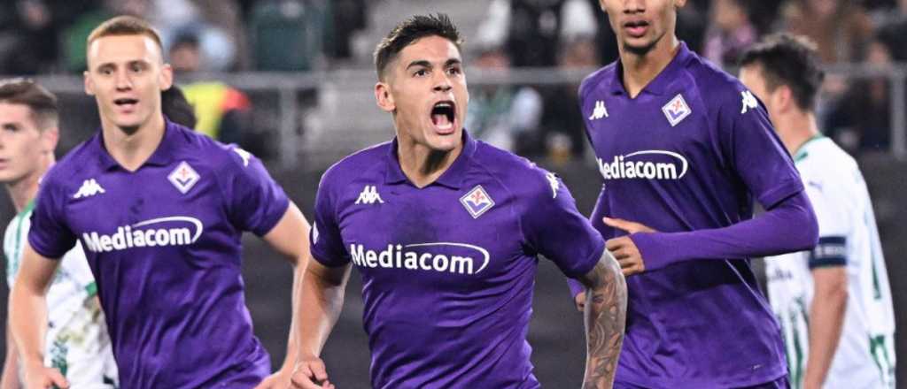 Mart&iacute;nez Quarta hizo un gol y Fiorentina sigue firme en la Conference League
