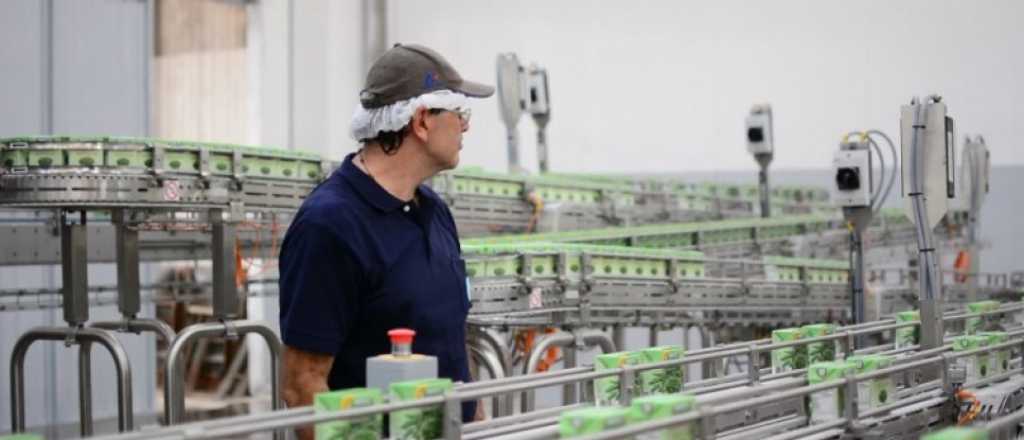 La industria tuvo una baja mensual y un aumento interanual