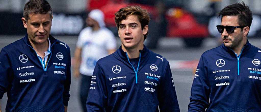 A qu&eacute; hora y c&oacute;mo ver este viernes a Colapinto en las pr&aacute;cticas de M&eacute;xico