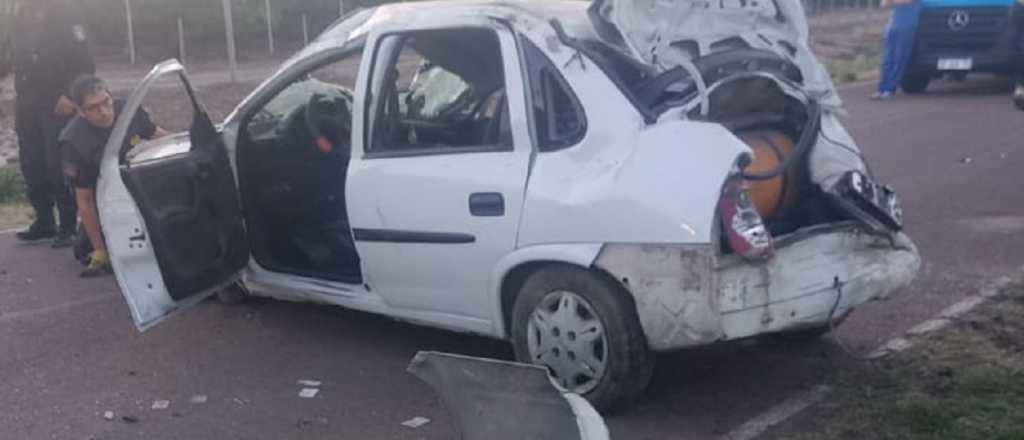 Tunuy&aacute;n: lo encerraron, volc&oacute; y una mujer que iba de acompa&ntilde;ante muri&oacute;