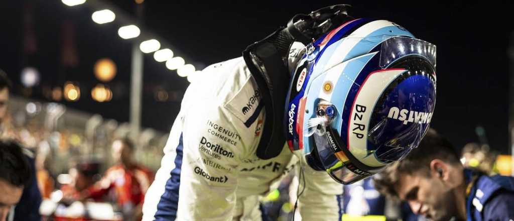 Prematuro final para Colapinto en el Gran Premio de Abu Dhabi: lo tocaron