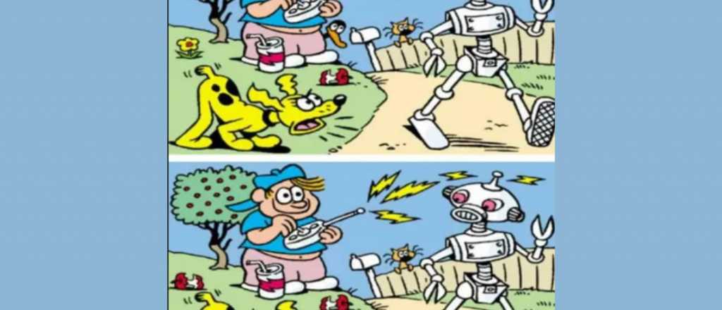 &iexcl;Solo para habilidosos! &iquest;Pod&eacute;s encontrar las 4 diferencias de la imagen?