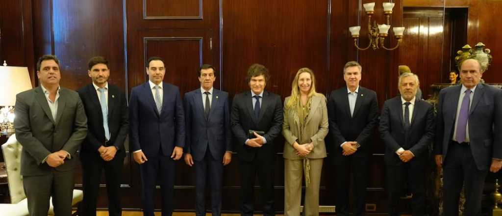 Reunión: gobernadores radicales resaltaron la voluntad política de Milei