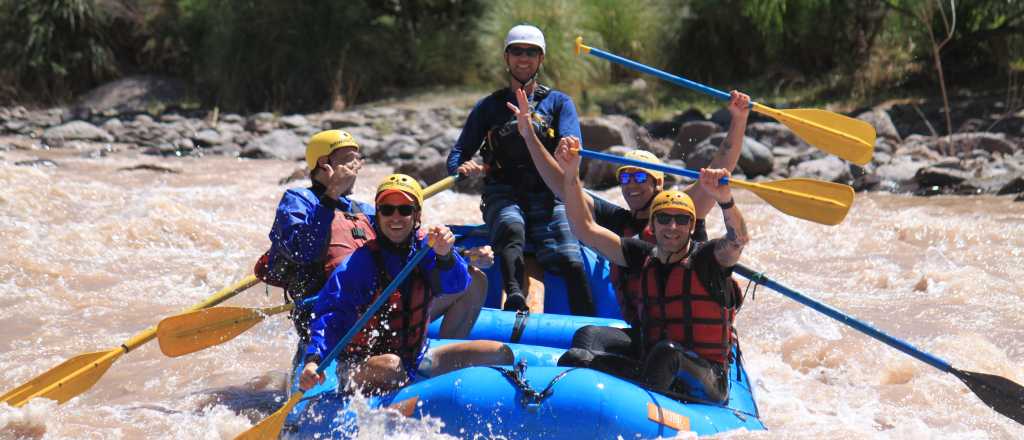 A puro rafting, la Generaci&oacute;n Dorada celebra su legado en Mendoza 