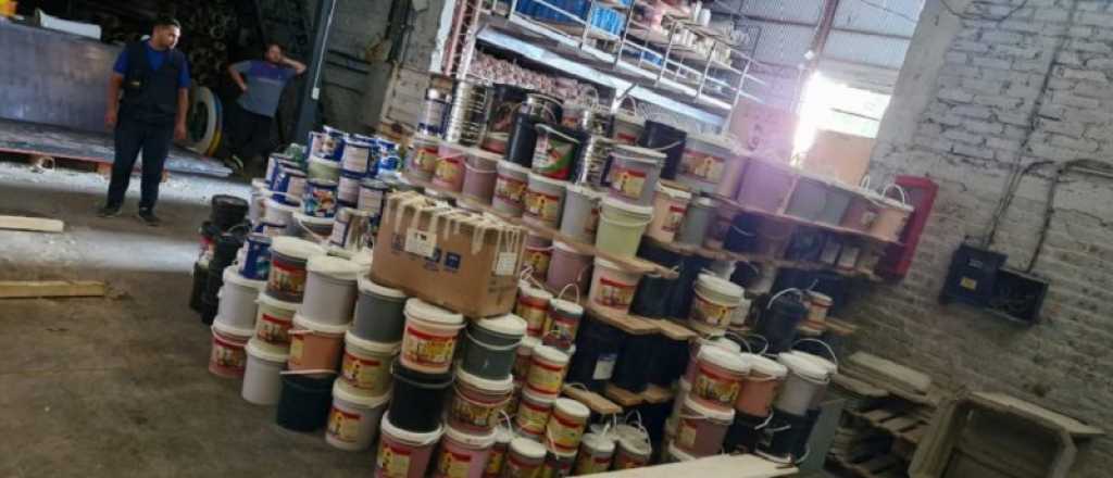 Cerraron una pinturer&iacute;a que vend&iacute;a productos adulterados y t&oacute;xicos