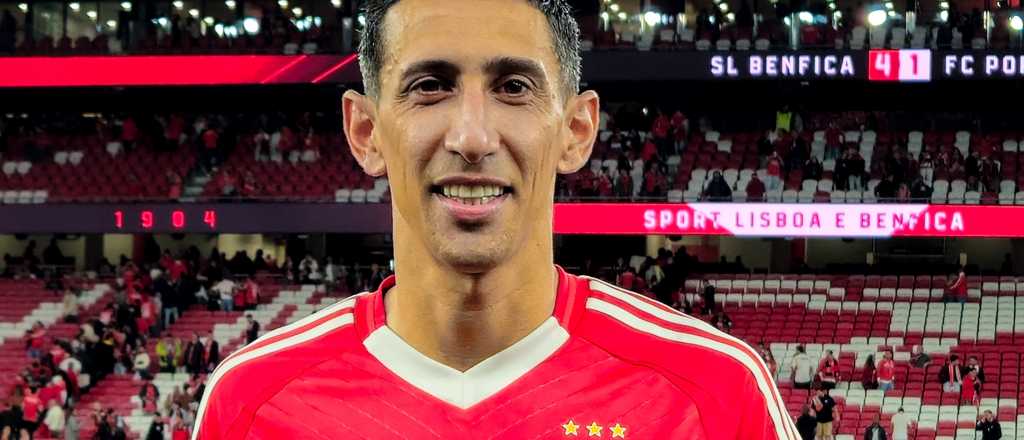 Videos: con doblete de Di Mar&iacute;a, Benfica gole&oacute; al Porto en el cl&aacute;sico