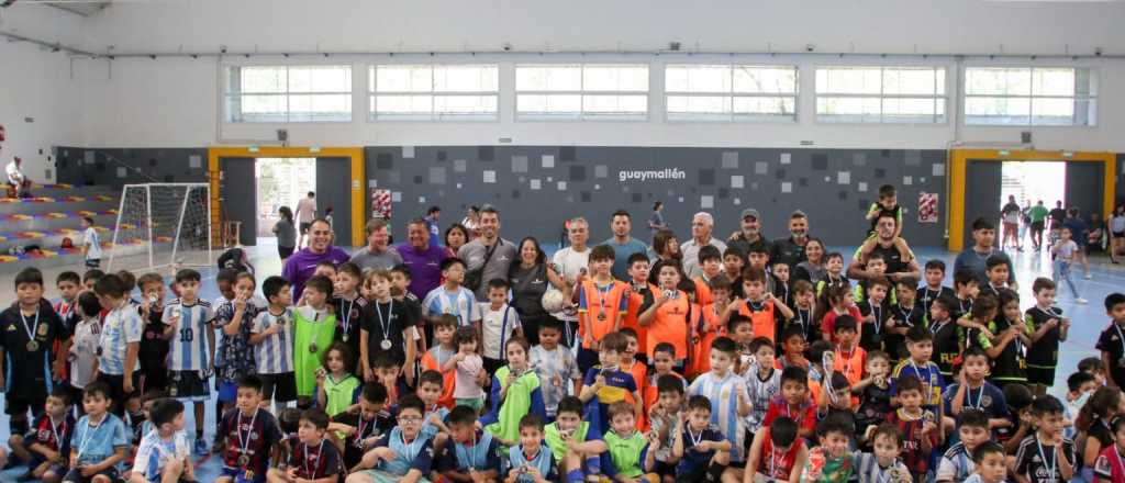Cierre de a&ntilde;o: encuentro deportivo de ni&ntilde;os en Guaymall&eacute;n