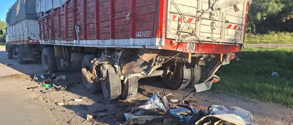 Un camionero mendocino choc&oacute; en San Luis: muri&oacute; una mujer
