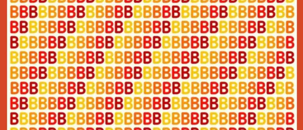 Reto viral: pocas personas ven el n&uacute;mero 8 entre las letras "b"
