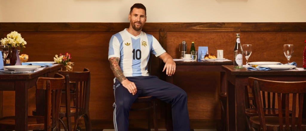 As&iacute; es la nueva camiseta de la Selecci&oacute;n Argentina y un estreno hist&oacute;rico 
