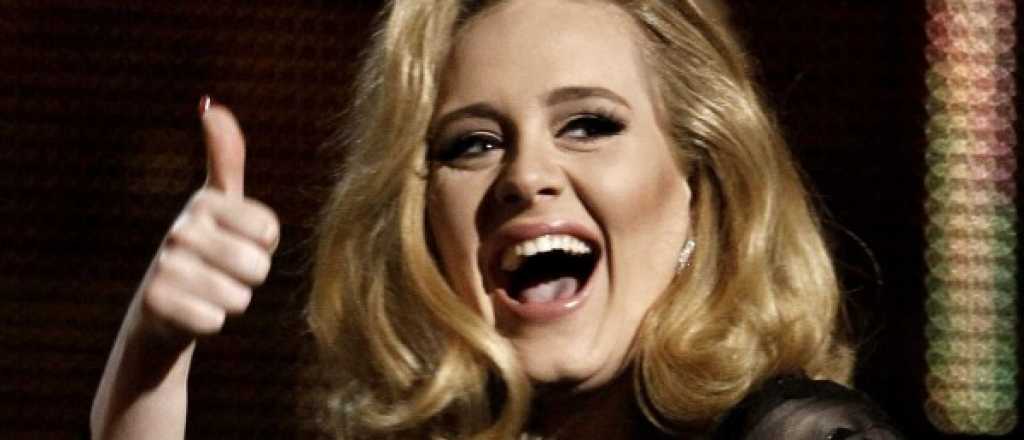 Reapareció Adele en Instagram con una impactante foto de su cuerpo