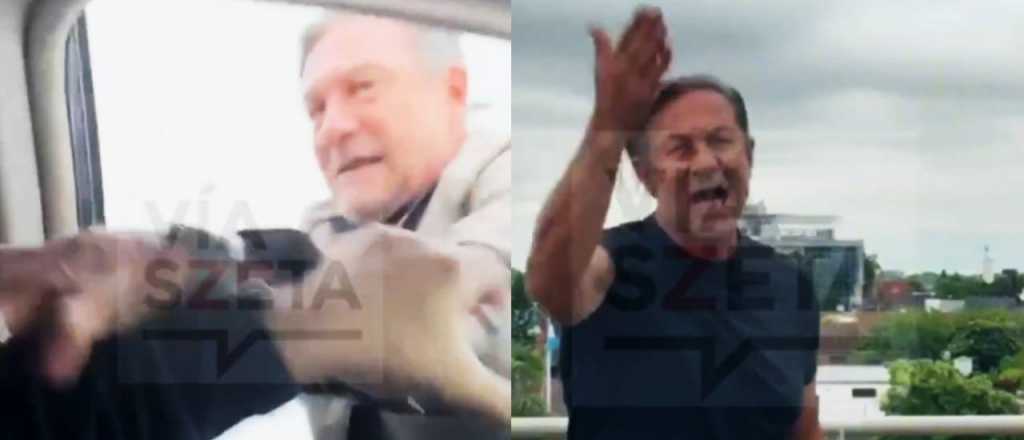 Video: insultos y piñas por un estacionamiento en un shopping