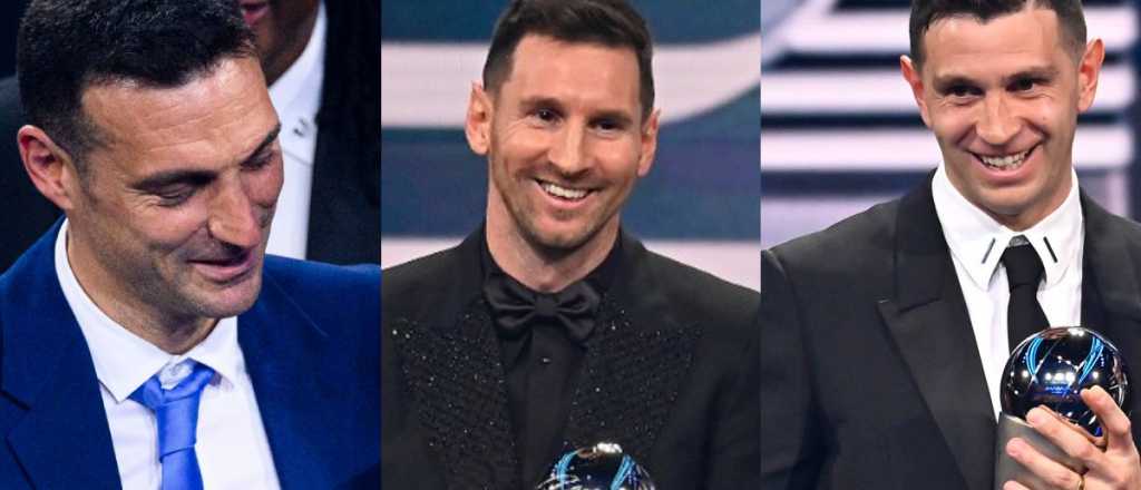 Messi, el Dibu y Scaloni, &uacute;nicos argentinos nominados a The Best