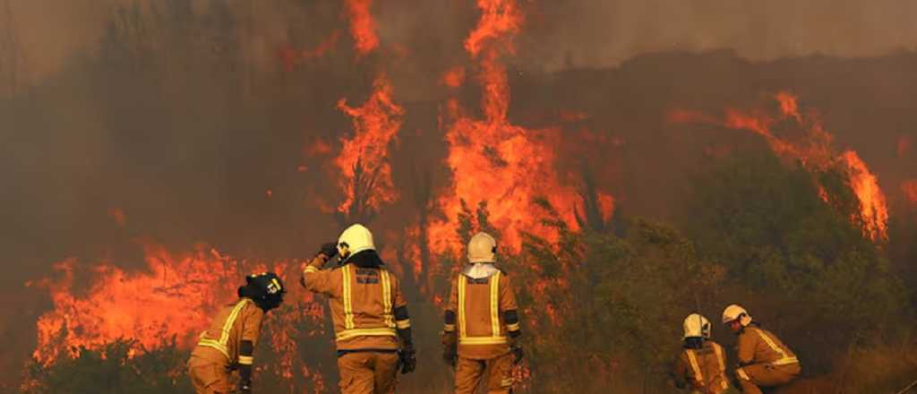 Incendio de 200 hect&aacute;reas en Chile: sospechan que sea intencional