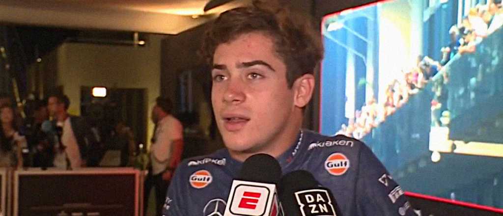 Colapinto: "Quería terminar la carrera con una sonrisa y no se pudo"