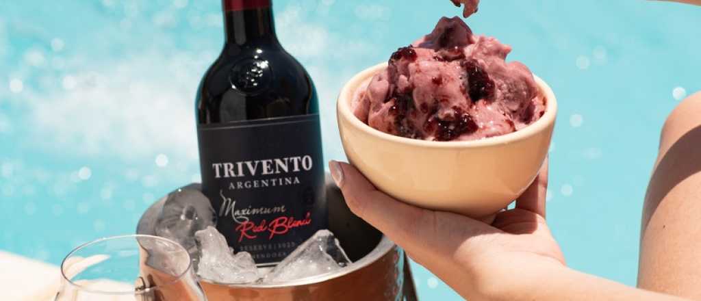 As&iacute; es el helado blend de Malbec y Cabernet que sorprende este verano