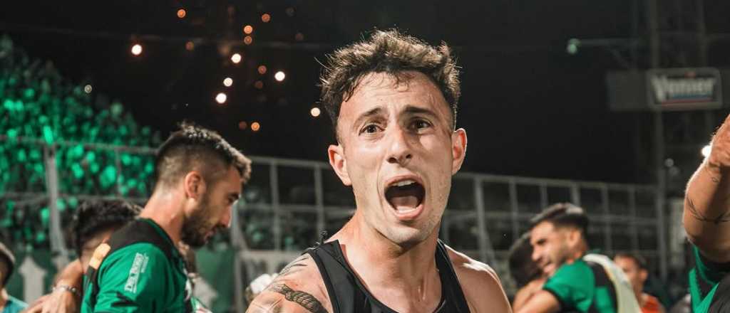 As&iacute; festej&oacute; Santiago L&oacute;pez el ascenso de San Mart&iacute;n: "mendocino vigilante..."