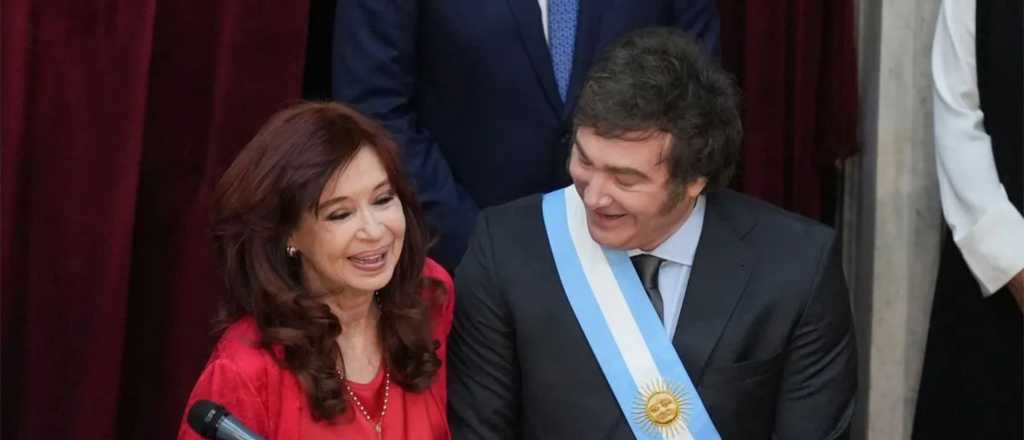 "Che, Cristina, corriste": CKF bloqueó a Milei, y el Presidente se burló