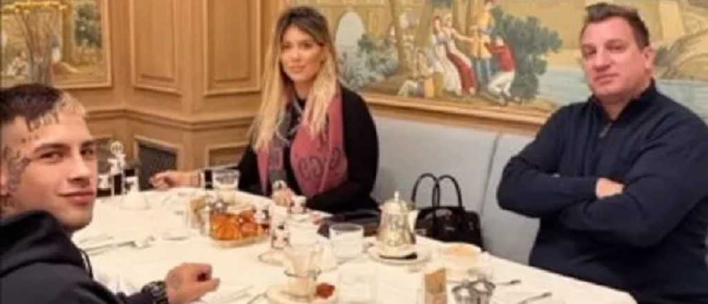 La inesperada y sorpresiva foto desayunando de Wanda Nara, L-Gante y Maxi L&oacute;pez