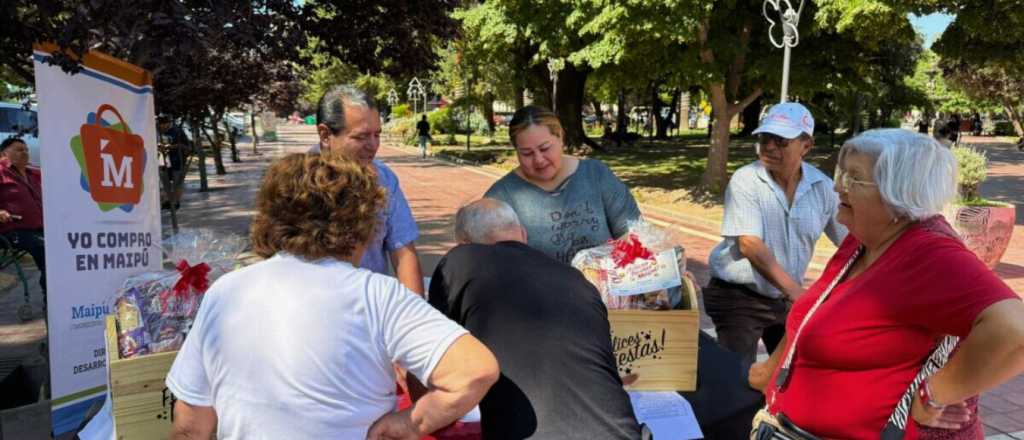 Sorteo de canastas navide&ntilde;as en Maip&uacute; ideal para participar en familia