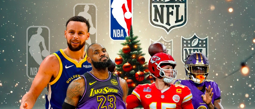 Navidad con un cl&aacute;sico de la NBA y la NFL en Netflix