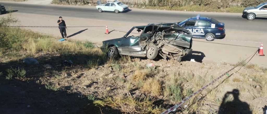 Muri&oacute; una mujer en un accidente en el Acceso Sur