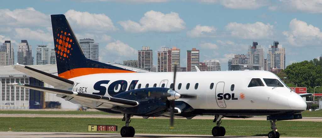 Quebr&oacute; y dej&oacute; de operar hoy la aerol&iacute;nea Sol