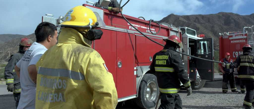 Un joven murió por quemaduras tras el incendio en su casa de Las Heras