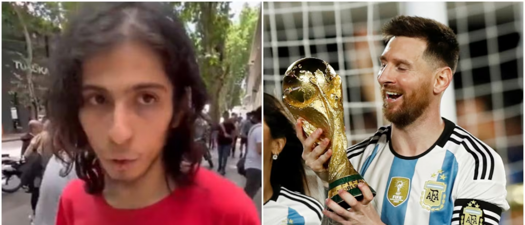 Un youtuber acusó a Messi de ladrón en el velorio de Jorge Lanata