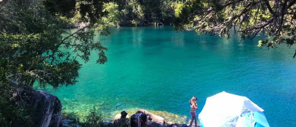 La playa caribe&ntilde;a en medio de la Patagonia